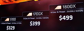 AMD Ryzen Listenpreise